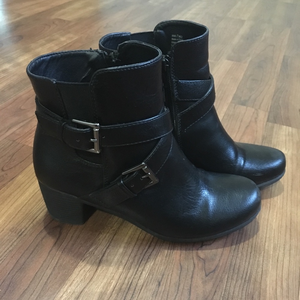 Black booties